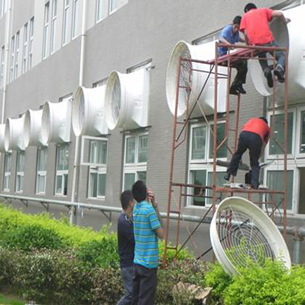 新疆玻璃钢负压风机安装